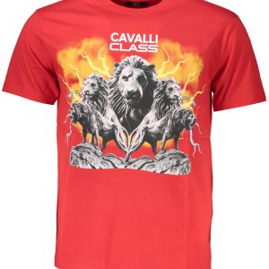 Cavalli Class Kratkih Rukava Majica Crvena