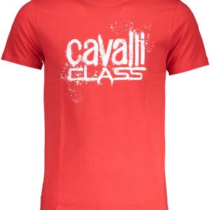 Cavalli Class 'S Kratkih Rukava Majica Crvena