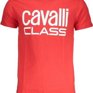 Cavalli Class 'S Kratkih Rukava Majica Crvena