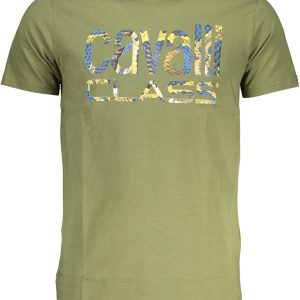 Cavalli Class Zelena 'S Kratke Hlače Sleeved Majica