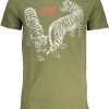 Cavalli Class Zelene 'S Kratke Hlače Sleeved Majica