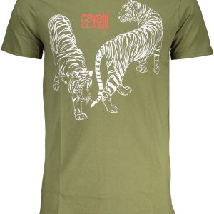 Cavalli Class Zelena 'S Kratke Hlače Sleeved Majica