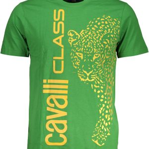 Cavalli Class Zelena 'S Kratke Hlače Sleeved Majica