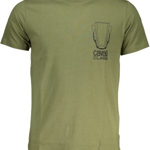 Cavalli Class Zelena 'S Kratke Hlače Sleeved Majica