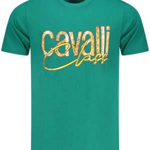 Cavalli Class Kratkih Rukava Majica Zelena