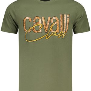 Cavalli Class Kratkih Rukava Majica Zelena