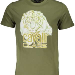 Cavalli Class Majica Kratkih Rukava Zelena