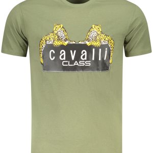 Cavalli Class Kratkih Rukava Majica Zelena