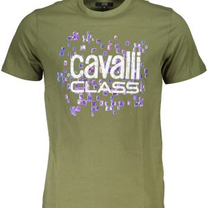 Cavalli Class Kratkih Rukava Majica Zelena