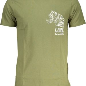 Cavalli Class Zelena 'S Kratke Hlače Sleeved Majica