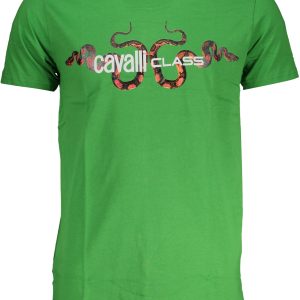 Cavalli Class Zelena 'S Kratke Hlače Sleeved Majica