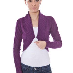 Datch Shrug Long Sleeves Ljubičasta