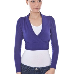 Datch Shrug Long Sleeves Ljubičasta