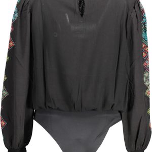 Alternativni prikaz Desigual Body Long Sleeves Crne