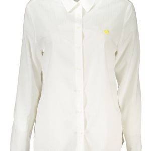 Desigual 'S Dugih Rukava Majica Bijele