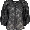Desigual 'S Dugih Rukava Majica Crne