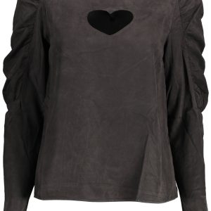 Desigual Dugih Rukava Majica Crna