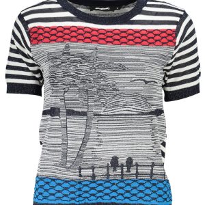 Desigual 'S Plava Džemper