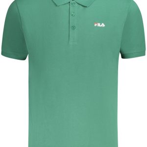 Fila Polo Majica Kratke Hlače Sleeves Zelena