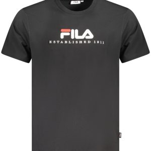 Fila 'S Kratkih Rukava Majica Crna