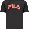 Fila 'S Kratkih Rukava Majica Crna
