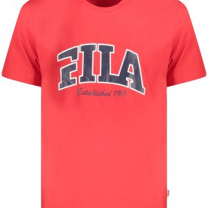 Fila 'S Kratkih Rukava Majica Crvena