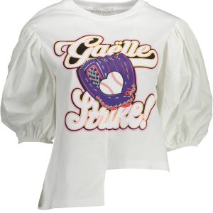 Gaelle Paris Majica 3/4 Sleeves Bijele