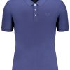 Gian Marco Venturi 'S Kratke Hlače Sleeved Polo Majica Majica Plave