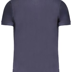 Alternativni prikaz Gian Marco Venturi 'S Kratke Hlače Sleeved Polo Majica Majica Plava