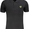 Gian Marco Venturi 'S Crne Kratke Hlače Sleeved Polo Majica Majica