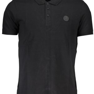 Gian Marco Venturi 'S Kratkih Rukava Polo Majica Crna