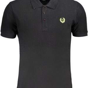 Gian Marco Venturi 'S Crna Kratke Hlače Sleeved Polo Majica Majica