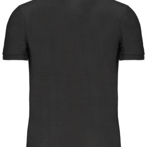 Alternativni prikaz Gian Marco Venturi 'S Crna Kratke Hlače Sleeved Polo Majica Majica
