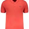 Gian Marco Venturi 'S Crvene Kratke Hlače Sleeved Polo Majica Majica