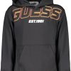 Guess Traperice Dukserica Without Zip For Crne