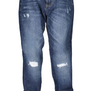 Guess Traperice Denim Traperice For Plava