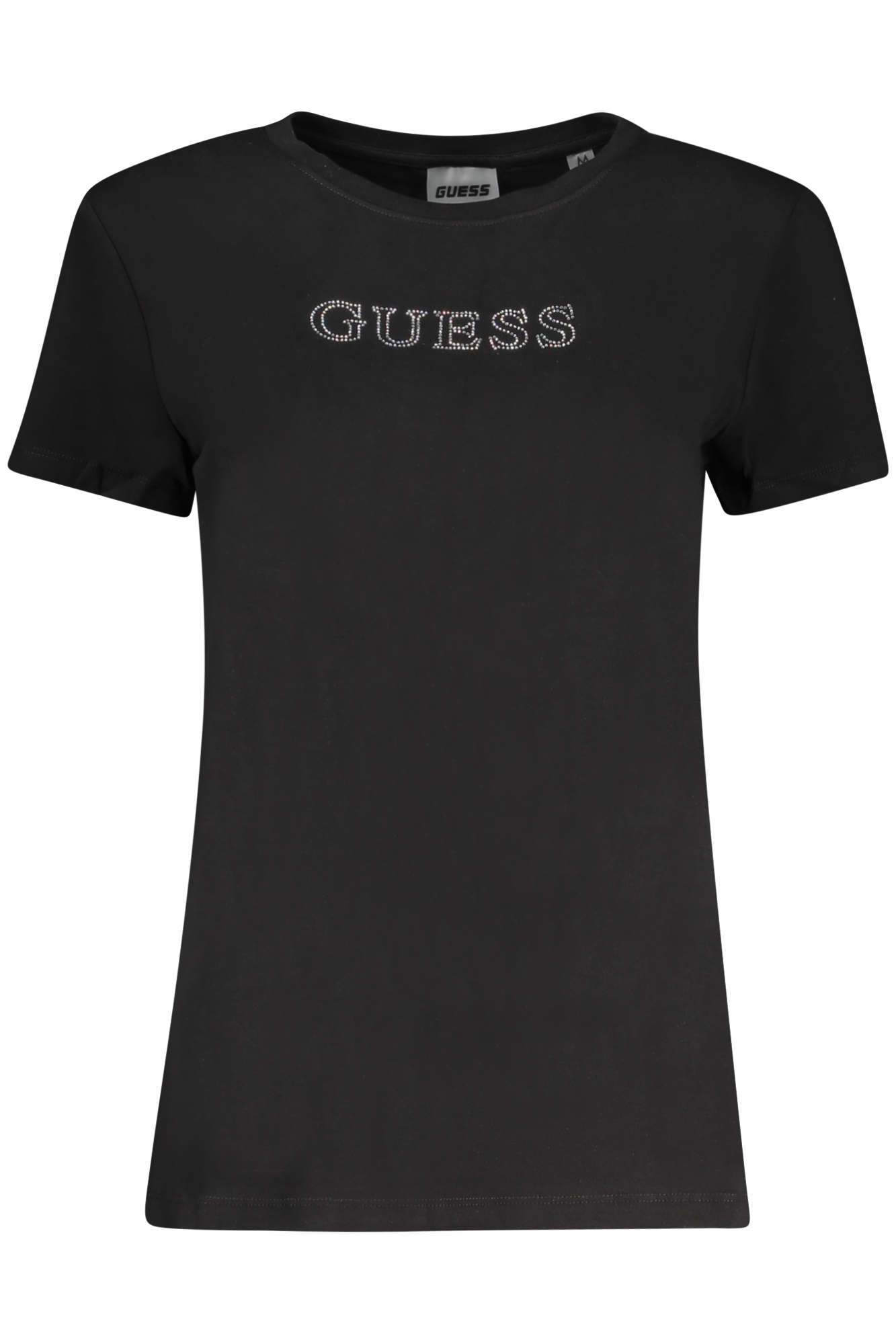 Guess Traperice Kratkih Rukava Majica Crne