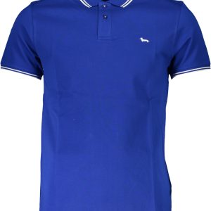 Harmont & Blaine 'S Kratke Hlače Sleeved Polo Majica Majica Plave