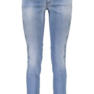 Just Cavalli Traperice Denim Svijetloplava