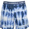 KARL LAGERFELD BEACHWEAR SWIMSUIT PARTS UNDER MAN BLUE