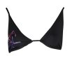 KARL LAGERFELD SWIMSUIT PARTS ABOVE WOMAN BLACK