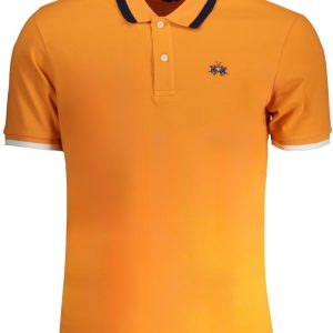 La Martina 'S Narandžasta Kratke Hlače Sleeved Polo Majica Majica