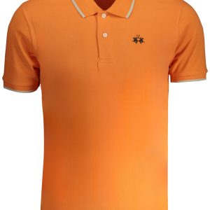 La Martina 'S Narandžasta Kratke Hlače Sleeved Polo Majica Majica