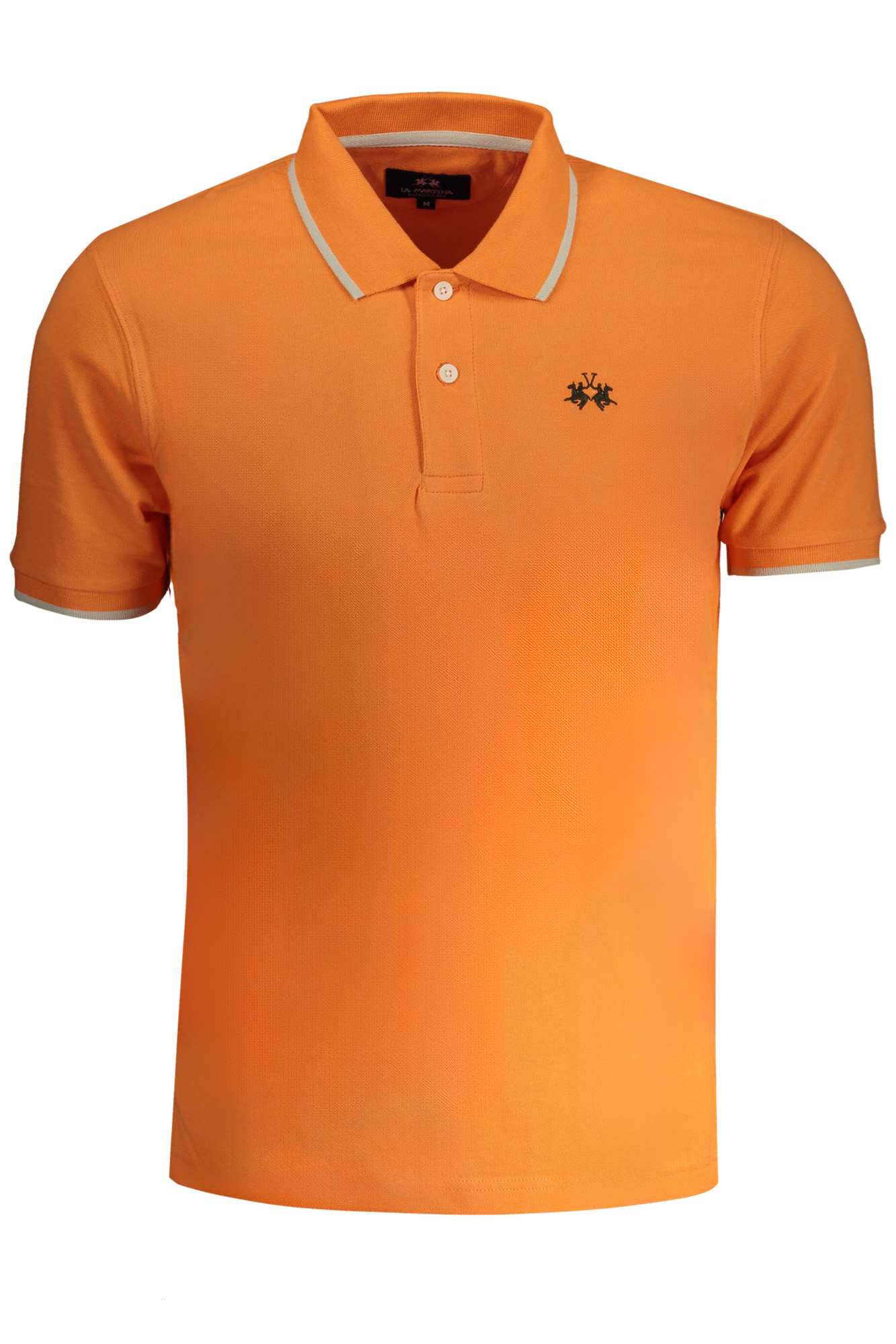 La Martina 'S Narandžaste Kratke Hlače Sleeved Polo Majica Majica