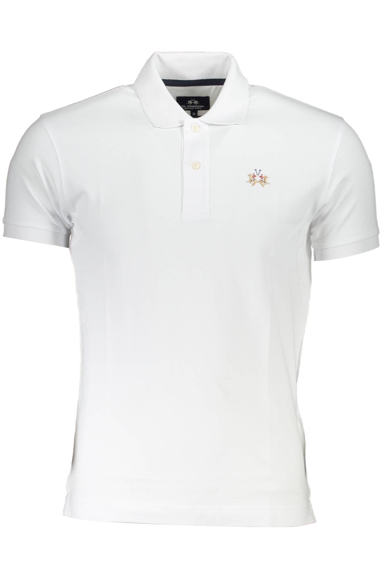 La Martina 'S Bijele Kratke Hlače Sleeved Polo Majica Majica