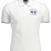 La Martina 'S Bijele Kratke Hlače Sleeved Polo Majica Majica