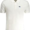 La Martina 'S Bijele Kratke Hlače Sleeved Polo Majica Majica