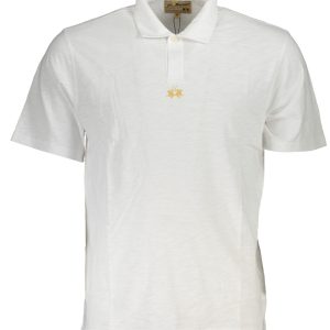La Martina 'S Bijela Kratke Hlače Sleeved Polo Majica Majica