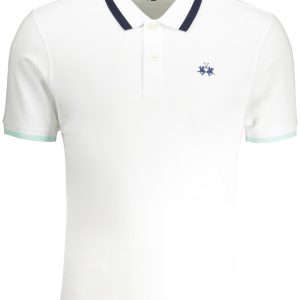 La Martina 'S Bijela Kratke Hlače Sleeved Polo Majica Majica