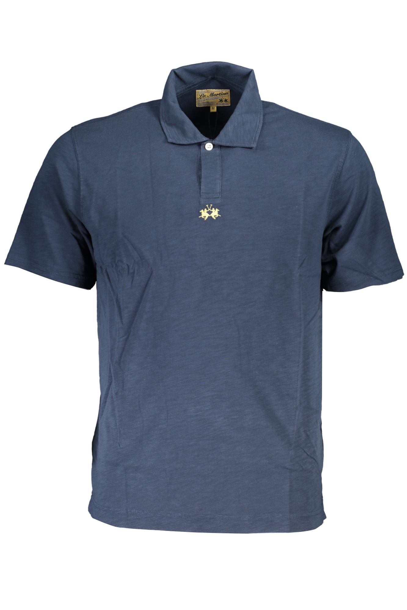 La Martina 'S Kratke Hlače Sleeved Polo Majica Majica Plave